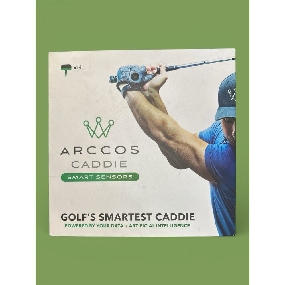 Arccos Caddie Golf Smart Sensors Rangefinder GPS Advice Shot Tracking X10